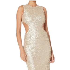 Dress the population Ryan Sequin Dress (Altered)